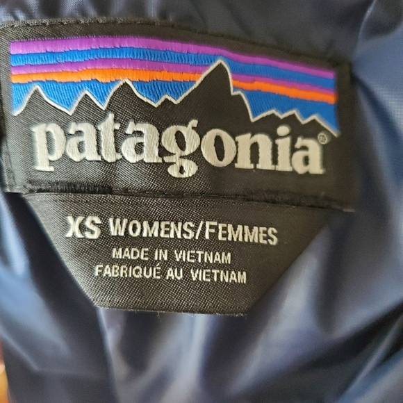 Patagonia Nano Puff Vest orange.  Size xs - Picture 7 of 8